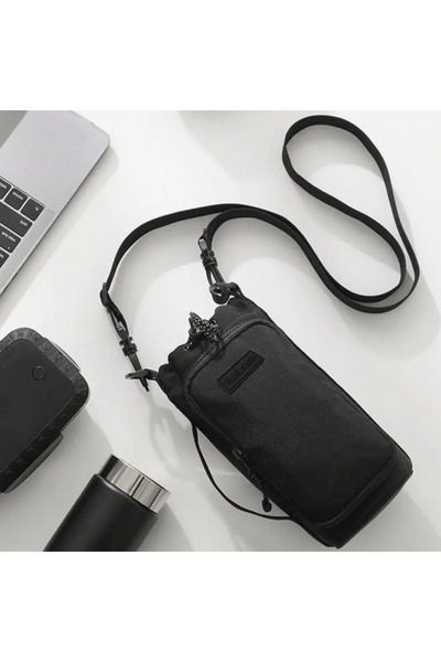 Choice1 black Unisex Water Bottle Holder with Strap, Insulation Water Bottle ...