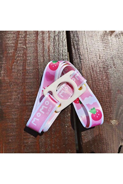 Choice4 Pink small flowers 1pc Beverage Bottle Strap - Adjustable Lanyard, Du...