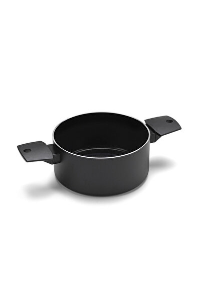 moneta Oala antiaderenta Moneta, Aluminiu, Inductie, Negru, 20 cm