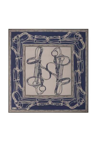 Çağrı İpek Urban Desen Tivil Silk Scarf Dg17271-7