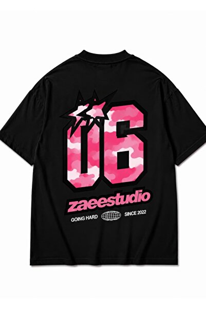zaee 06 Zaeestudio Logo Oversized T-Shirt