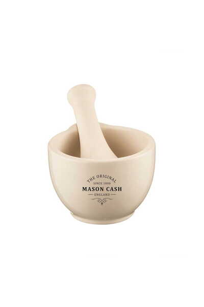 Mason Cash Set mojar si pistil, Mason Cash, ceramica, crem, 13x11x13,5cm