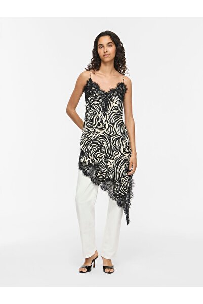 VILA Trägerkleid VITONE Asymmetrisches