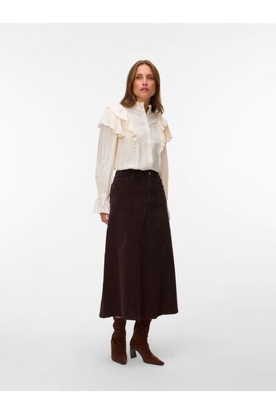 Vero Moda Rock VMGINA Hohe Taille Kurzer Rock