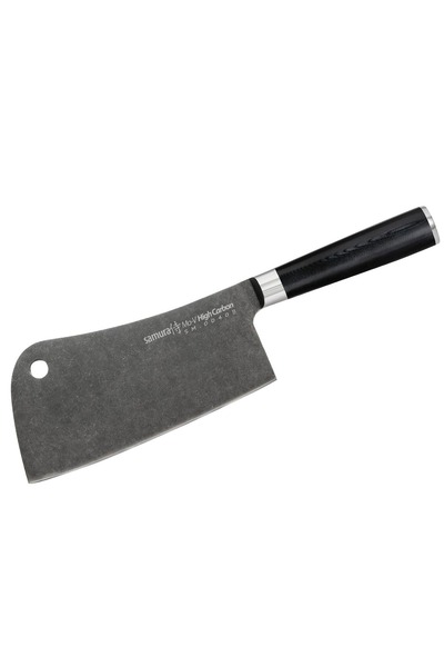 Samura Cutit de bucatarie tocator, Samura, Otel inoxidabil, 18,5 cm, Negru