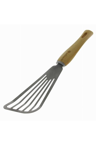 De Buyer Spatula de bucatarie, de Buyer, Lemn/Inox, 30 cm, Gri/Bej