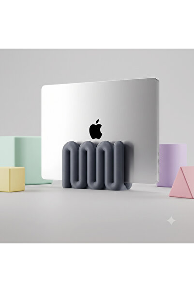 Viola Edition Dikey Laptop Standı Macbook Uyumlu - Notebook Tutucu Masaüstü D...