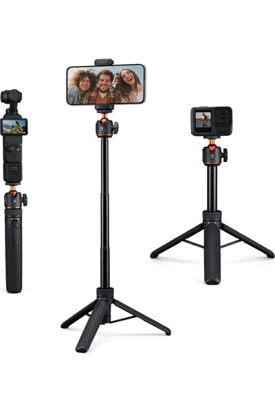 K&F CONCEPT Mini Selfie Çubuğu & Tripod (65cm)
