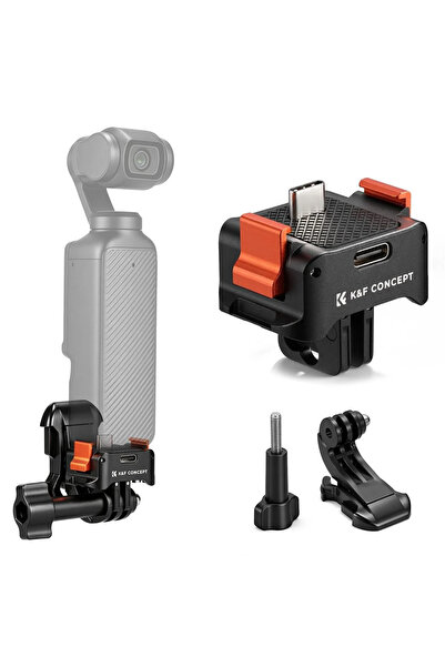 K&F CONCEPT Osmo Pocket 4 için Şarj Soketli Stand