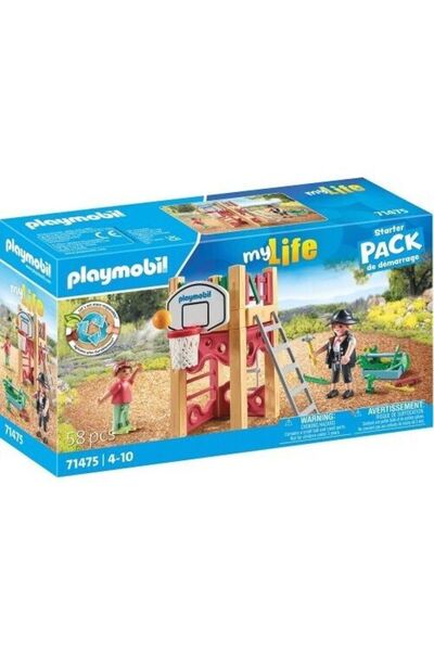 Playmobil Αρχικό Πακέτο Εργασιών Επισκευής Παιδικής Χαράς (71475)