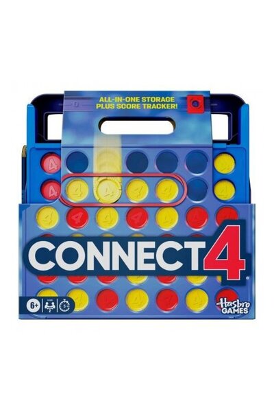 Hasbro Επιτραπέζιο Παιχνίδι Κόνεκτ 4 Ρεφρέσχ (G1500)