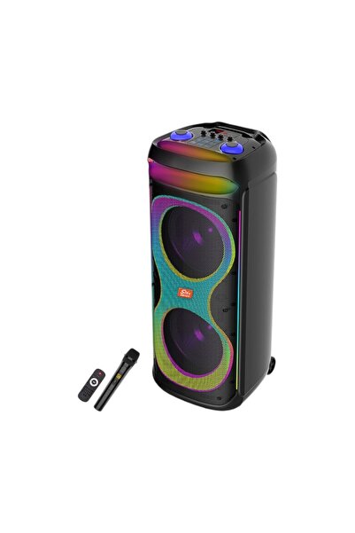 Tradesor Φορητό ηχείο subwoofer με μικρόφωνο Karaoke - ZQS12215 - 160088