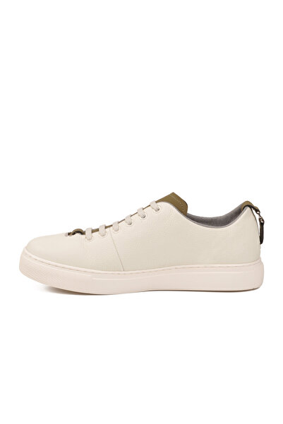 Guja Pantofi casual pentru bărbați din piele naturală albă 25K515-2 M