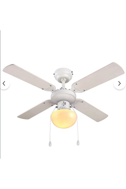 GOOD HOME GoodHome Eko Tavan Vantilatörü Beyaz Kanat 92 cm