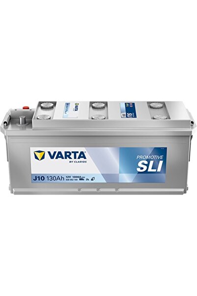 Varta J10 12V 130 Ah 1000A Promotive Slı Akü ( Üretim Yılı:2026 )