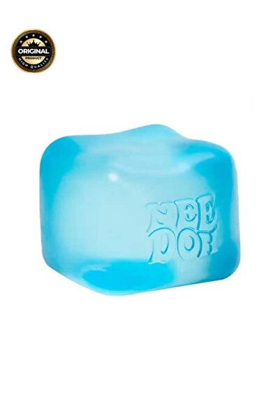 Schylling NeeDoh Nice Cube Sensory Squeeze Toy, Super Solid Squish Stress Rel...