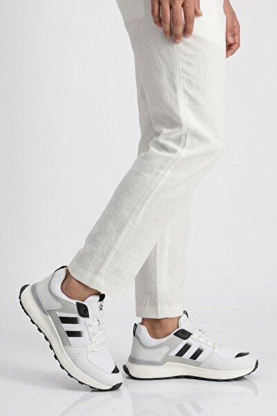 Aspor White Mesh Men's Sports Shoes