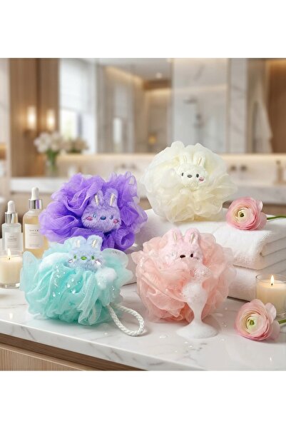 1 Adet sevimli figürlü banyo lifi