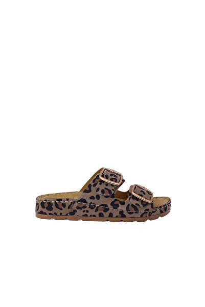Damlax Women's Heeled Sandals Genuine Leather