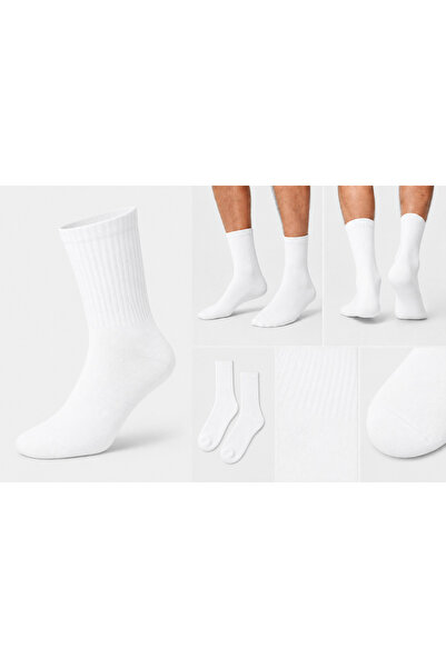 MultiButik Xgri̇ Polo Premium Quality Unisex Tennis Socks (3 Pairs)