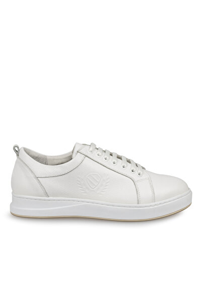 Mario Lavalle , pantofi casual bărbați model 099, piele naturală, Alb