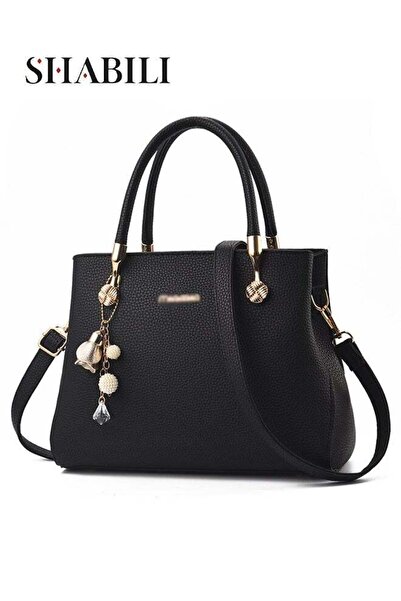 SHABILI Women PU Shoulder Crossbody Satchel Tote Handbag with Multi-Pocket Te...