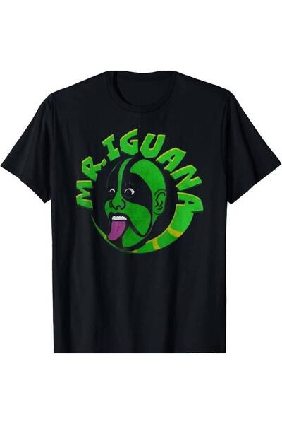 17 seramik Men'S Women'S Mr Lover Vintage Retro Iguana Print Unisex 100% T-Sh...