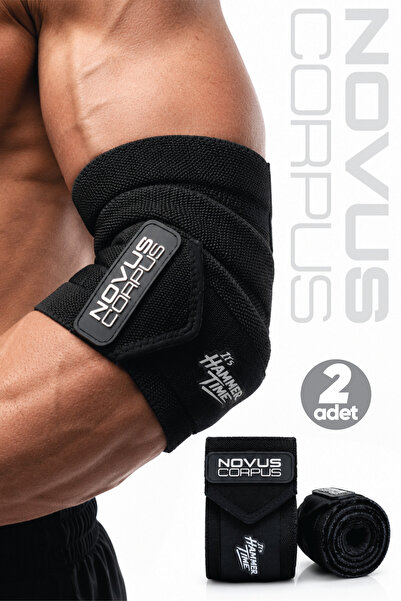NOVUS CORPUS NO CO Fitness Dirsek Sargısı Sakatlık Önleyici Destekleyici Spor...