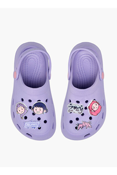 KPop Demon Hunters Girls Jibbitz Detail Clogs