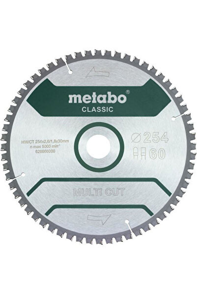 Metabo Multicut Classic 254x30 60 Fz Tz 5 Neg