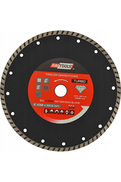 AwTools Disc de tăiere pentru materiale de construcții, diametru 300mm, 1 bucată