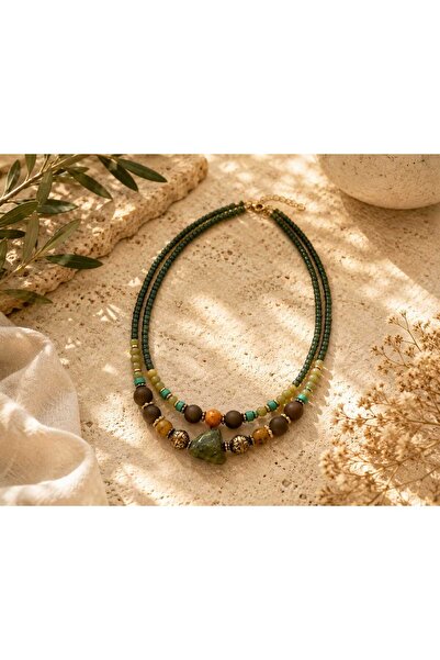 cleopatra takı aksesuar Olivia Handmade Ethnic Authentic Bohemian Women's Nec...