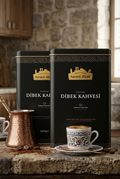 HARPUT DİBEK قهوة 1000 جرام، علبة معدنية تحتوي على 2 عبوة، إجمالي 2 كجم، قهوة...