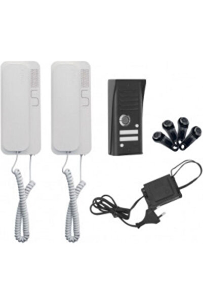 Orno Set interfon audio wireless negru