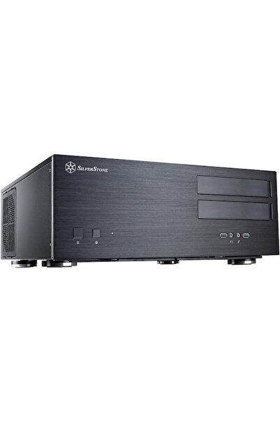 SilverStone GD08 Carcasă PC Home Theater Negru