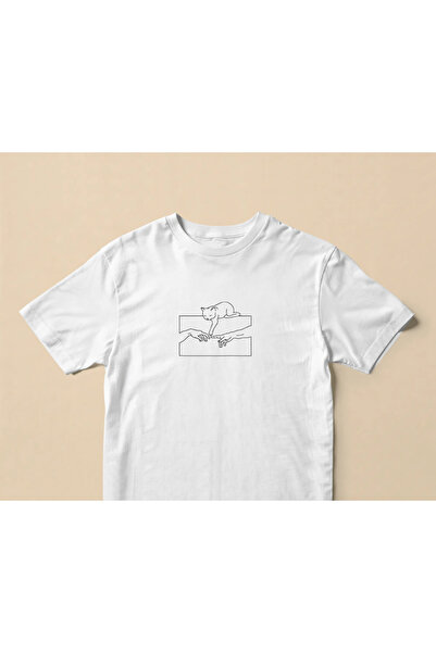 buzagi Creation of Owner Regular Unisex White T-Shirt