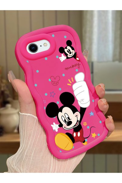 Hontinga حافظة متوافقة مع هاتف iPhone 6S Plus، حافظة هاتف من السيليكون الأحمر...