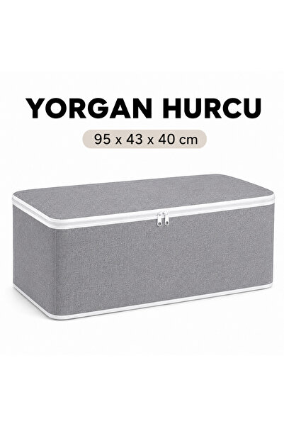 Melisa tekstil Büyük Boy Yorgan Saklama Hurcu 95 × 43 × 40 cm