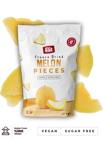 EverEat Strawberry-Melon Freeze Dry Fruit Chips 2-Pack Natural Healthy Snack