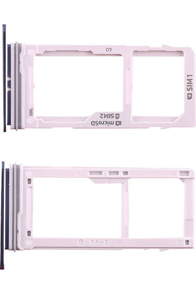 Samsung Υποδοχή κάρτας SIM Μπλε για G960 GALAXY S9 DUOS