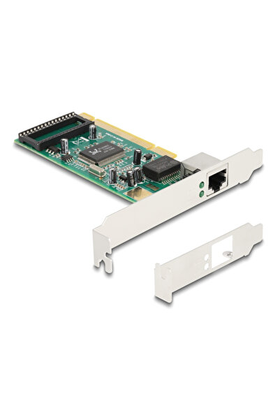 DELOCK κάρτα επέκτασης PCI σε 1x RJ45 Gigabit 88084, 1000Mbps