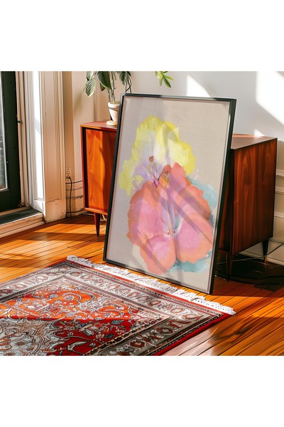 Pegziz Pictura lui Georgia O'Keeffe |   Decor de perete înrămat cu flori mode...