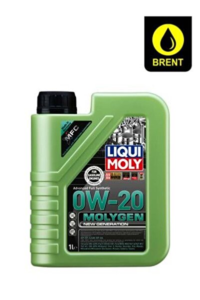 Liqui Moly Molygen Synthetic Engine Oil 0W-20 1L High Protection and Reduced ...
