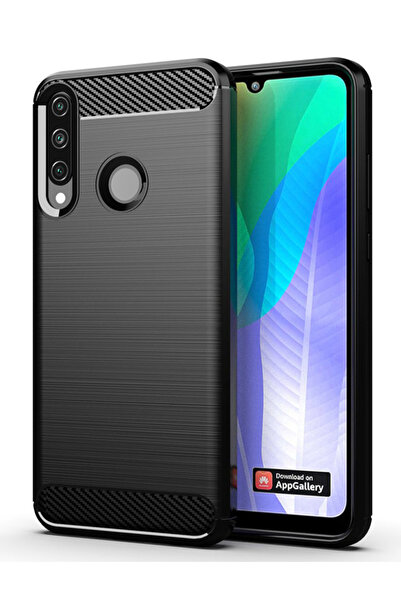 POWERTECH Θήκη Carbon Flex MOB-1524, Huawei Y6p, μαύρη