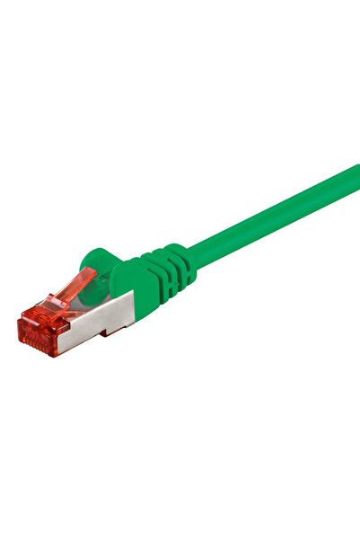 goobay καλώδιο δικτύου 68288, CAT 6 S/FTP, copper, 250MHz, 0.50m, πράσινο