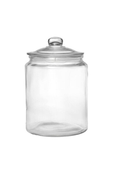 ESPIEL Δοχείο Αποθήκευσης με Καπάκι XL JAR108K4 20x20x29εκ. 7Λτ Διαφανές