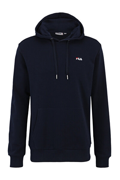 Fila Hanorac bărbați Lumezzane, bleumarin, casual-sport, cu logo brodat