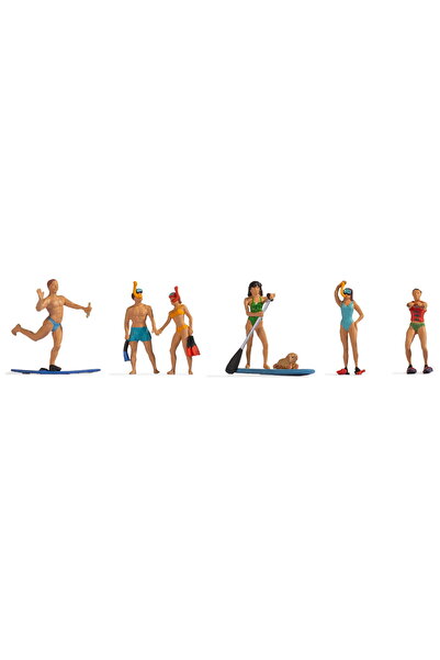Noch Set de figurine sportivi acvatici - H0 15854