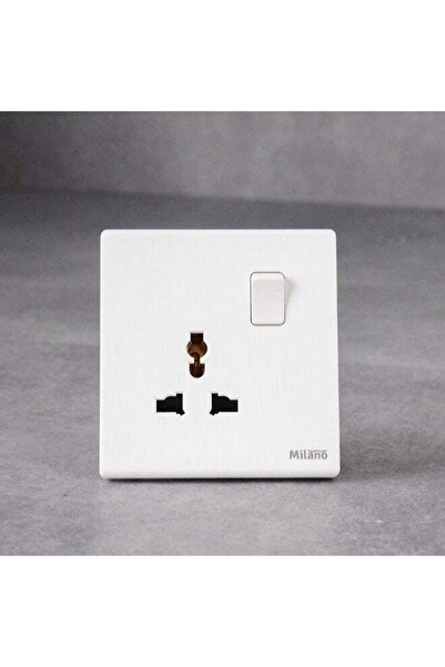 Danube Home Milano 13A Universal Socket For Modern Home Electrical Switches S...