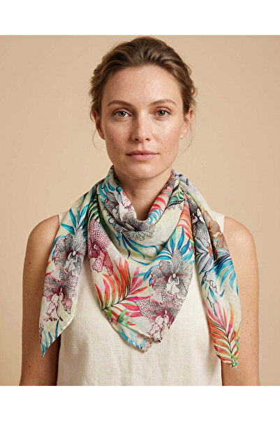 REDTAG Girls Multicolour Abstract Printed Scarf